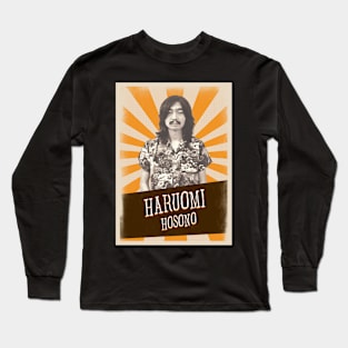 Vintage Aesthetic Haruomi Hosono Long Sleeve T-Shirt